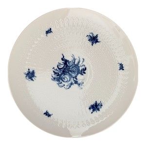 Vintage Rosenthal Rhapsody White Blue Floral Estate Salad Plate